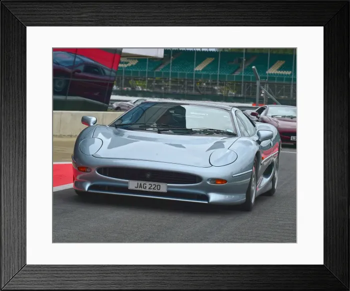 Framed Print : CM20 4232 Jaguar XJ220