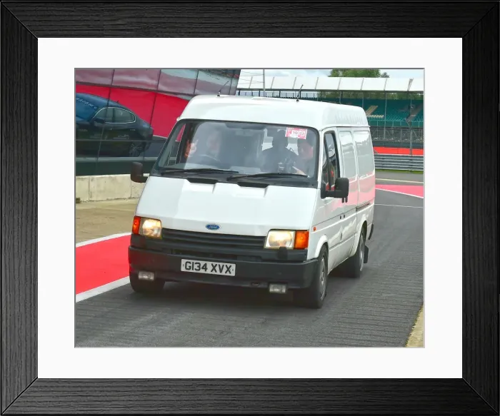 Framed Print : CM17 4259 Ford transit Jaguar XJ220 powered Framed Print : CM17 4259 Ford transit Jaguar XJ220 powered