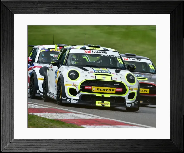 Framed Print : CM20 5654 Charlie Butler-Henderson, Mini F56 JCW Framed Print : CM20 5654 Charlie Butler-Henderson, Mini F56 JCW