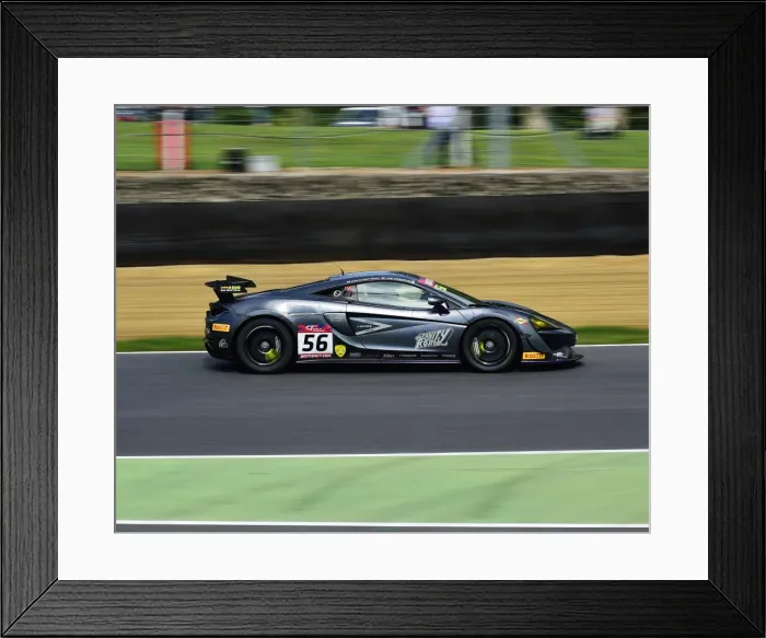 Framed Print : CM20 5083 David Pattison, Joe Osborne, McLaren 570S GT4