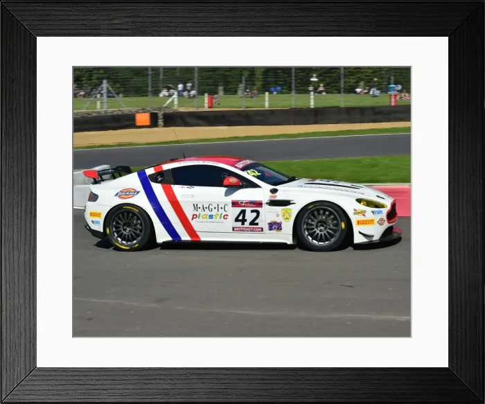 Framed Print : CM20 5243 William Phillips, Jan Jonck, Aston Martin Vantage GT4 Framed Print : CM20 5243 William Phillips, Jan Jonck, Aston Martin Vantage GT4