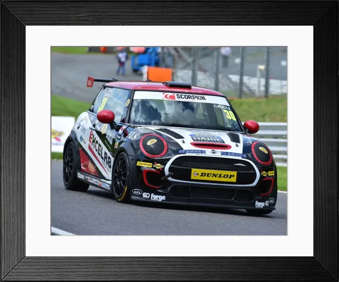 Framed Print : CM20 5737 Luke Caudle, Mini F56 JCW