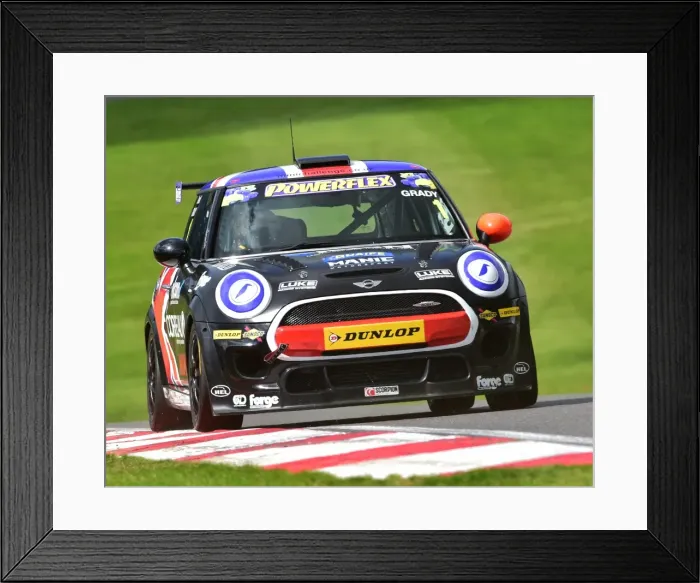 Framed Print : CM20 5675 David Grady, Mini F56 JCW Framed Print : CM20 5675 David Grady, Mini F56 JCW