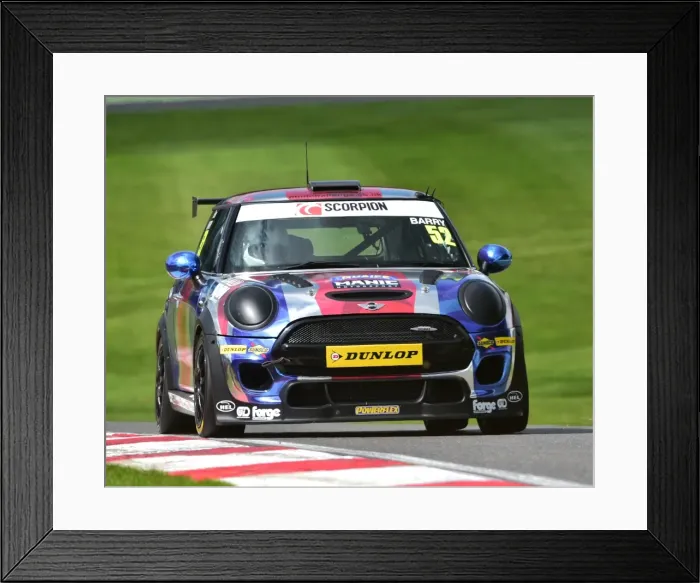 Framed Print : CM20 5689 Ben Barry, Mini F56 JCW