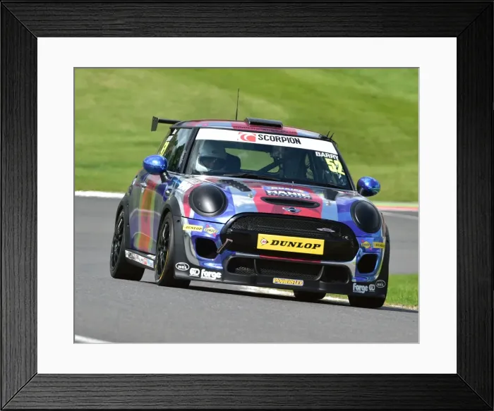 Framed Print : CM20 5594 Ben Barry, Mini F56 JCW