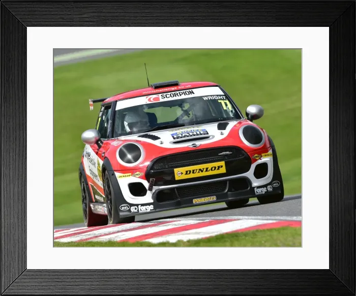 Framed Print : CM20 5707 George Wright, Mini F56 JCW