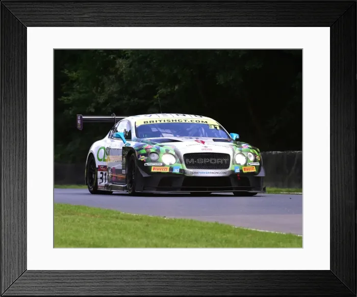 Framed Print : CM20 6144 Rick Parfitt, Seb Morris, Bentley Continental GT3 Framed Print : CM20 6144 Rick Parfitt, Seb Morris, Bentley Continental GT3