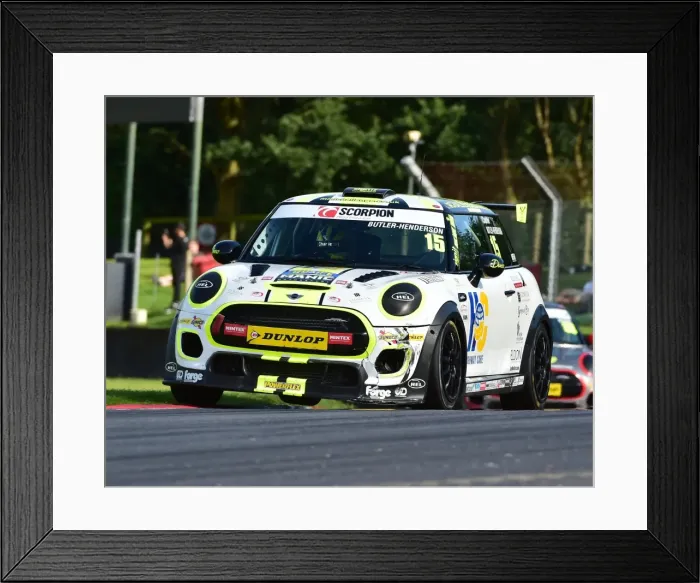 Framed Print : CM20 6388 Charlie Butler-Henderson, Mini F56 JCW Framed Print : CM20 6388 Charlie Butler-Henderson, Mini F56 JCW