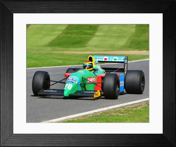 Framed Print : CJ6 9835 Benetton B190 Framed Print : CJ6 9835 Benetton B190
