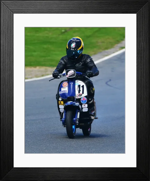Framed Print : CJ7 0029 Stuart Day, Lambretta Framed Print : CJ7 0029 Stuart Day, Lambretta