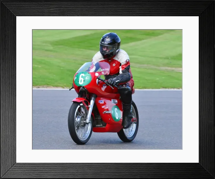 Framed Print : CJ7 0055 Jerry Fiford, Ducati 250 Framed Print : CJ7 0055 Jerry Fiford, Ducati 250