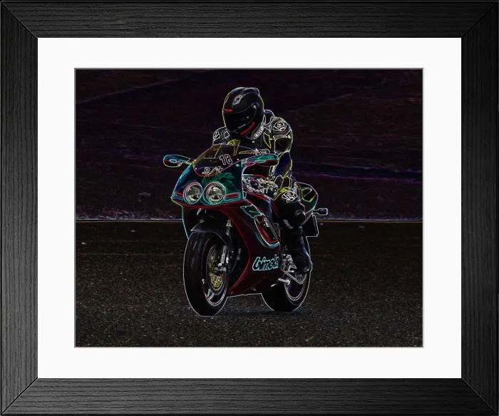 Framed Print : CJ7 0061 Bimota Framed Print : CJ7 0061 Bimota