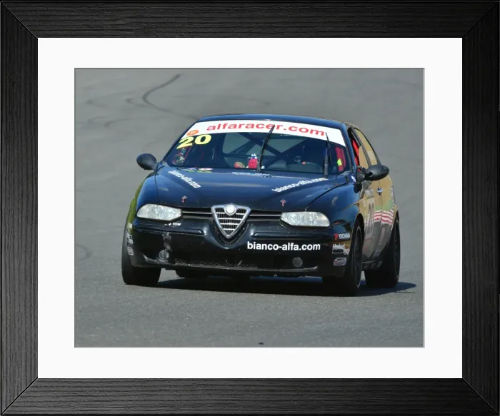 Framed Print : CJ7 0077 Paul Plant, Alfa Romeo 156 Framed Print : CJ7 0077 Paul Plant, Alfa Romeo 156