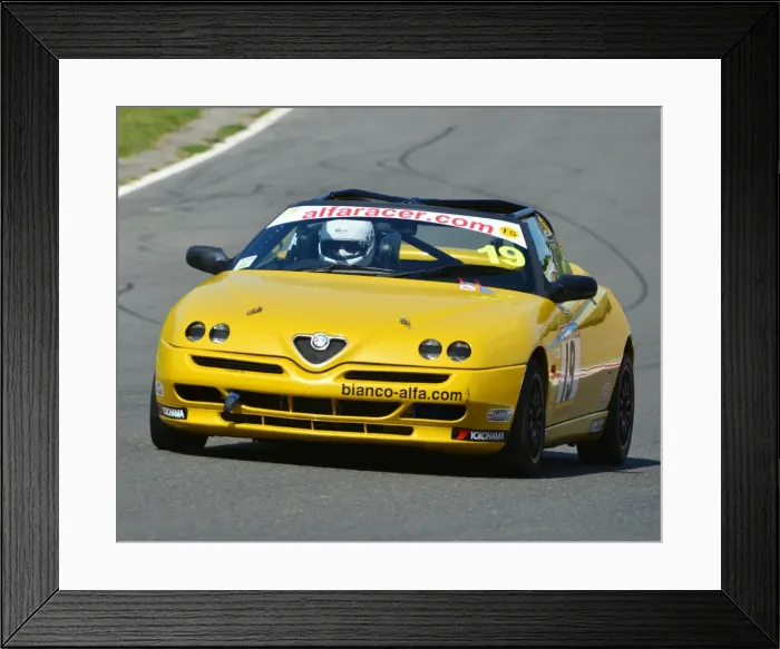 Framed Print : CJ7 0112 Nick Anderson, Alfa Romeo Spider Framed Print : CJ7 0112 Nick Anderson, Alfa Romeo Spider