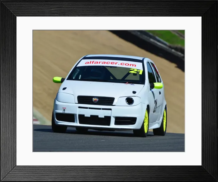 Framed Print : CJ6 9774 Simon McFie, Fiat Punto Framed Print : CJ6 9774 Simon McFie, Fiat Punto