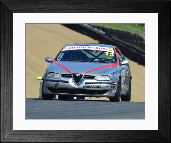 Framed Print : CJ6 9773 Michael Tydeman, Alfa Romeo 156 Framed Print : CJ6 9773 Michael Tydeman, Alfa Romeo 156