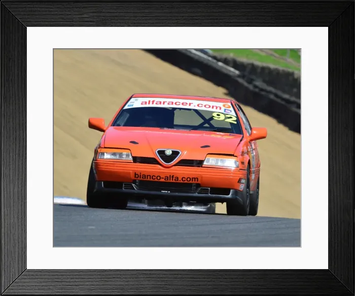 Framed Print : CJ6 9770 Ron Davidson, Alfa Romeo 164 Framed Print : CJ6 9770 Ron Davidson, Alfa Romeo 164