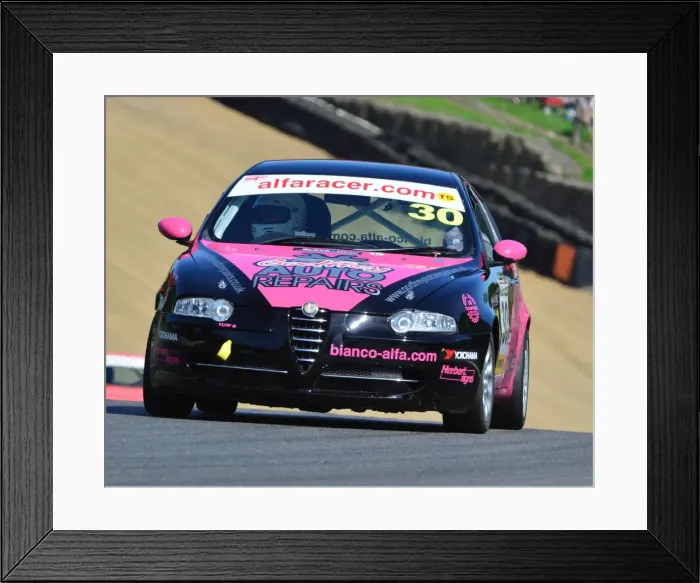 Framed Print : CJ6 9769 Stacey Dennis, Alfa Romeo 147 Framed Print : CJ6 9769 Stacey Dennis, Alfa Romeo 147