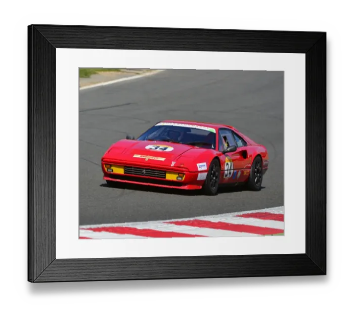 Framed Print : CJ6 9864 Gary Culver, Ferrari 328 GTB Framed Print : CJ6 9864 Gary Culver, Ferrari 328 GTB