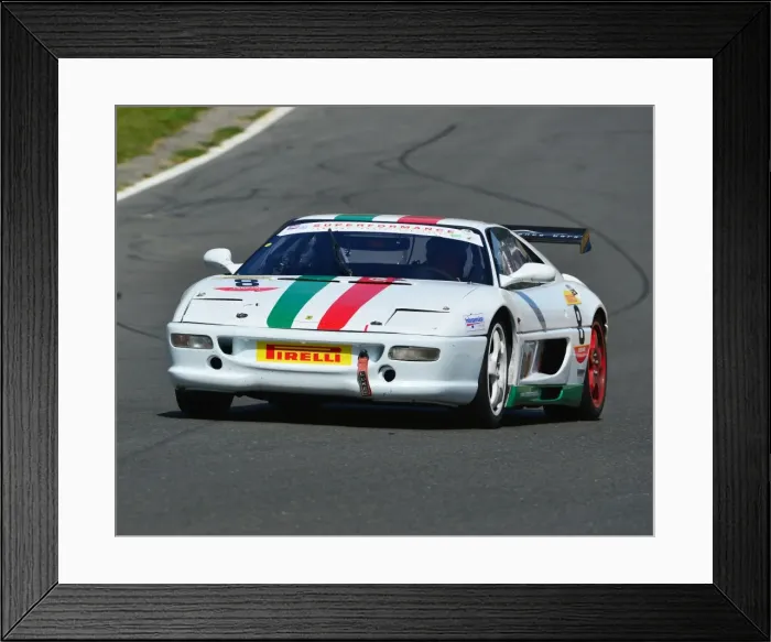 Framed Print : CJ6 9883 Vance Kearney, Ferrari F355 Challenge Framed Print : CJ6 9883 Vance Kearney, Ferrari F355 Challenge