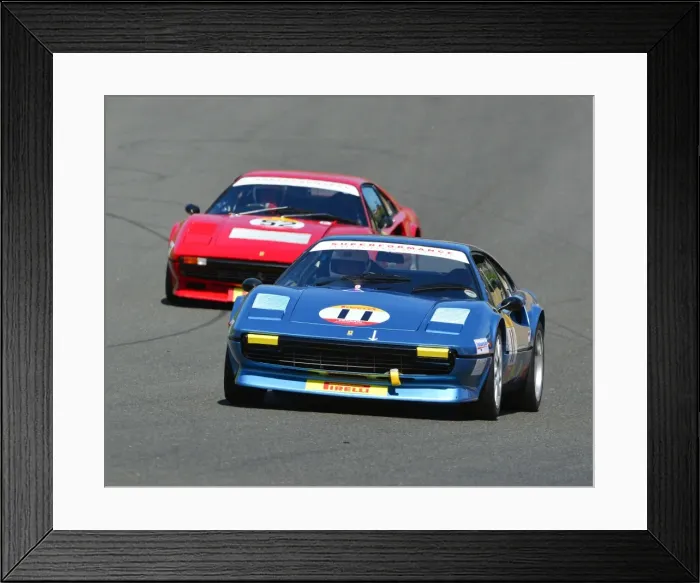 Framed Print : CJ6 9889 John Swift, Ferrari 308 GTB Framed Print : CJ6 9889 John Swift, Ferrari 308 GTB