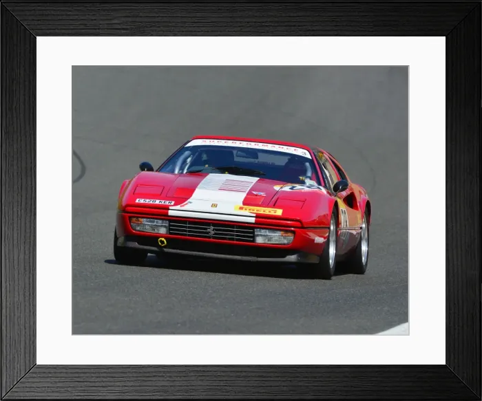 Framed Print : CJ6 9873 Myles Poulton, Ferrari 328 GTS Framed Print : CJ6 9873 Myles Poulton, Ferrari 328 GTS