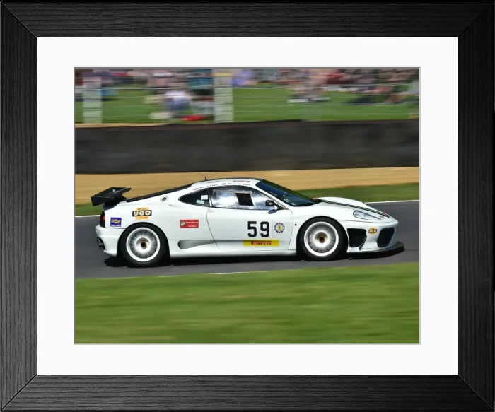 Framed Print : CM20 7919 Paul Ugo, Ferrari 360 Framed Print : CM20 7919 Paul Ugo, Ferrari 360