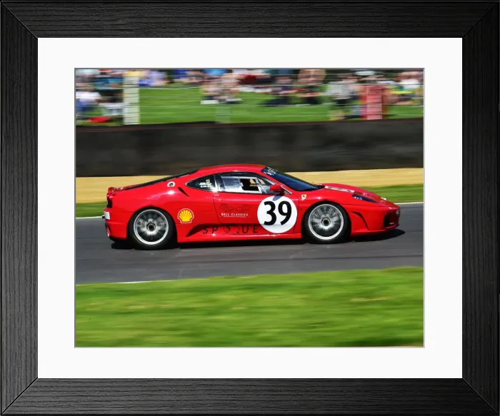 Framed Print : CM20 7911 John Cowen, Ferrari 430 Framed Print : CM20 7911 John Cowen, Ferrari 430