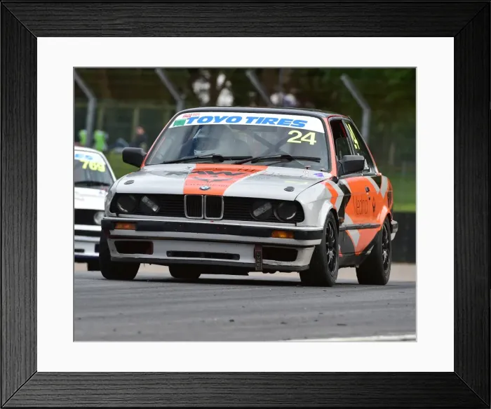Framed Print : CM20 9484 Nidal Al-Khail, BMW E30 Framed Print : CM20 9484 Nidal Al-Khail, BMW E30
