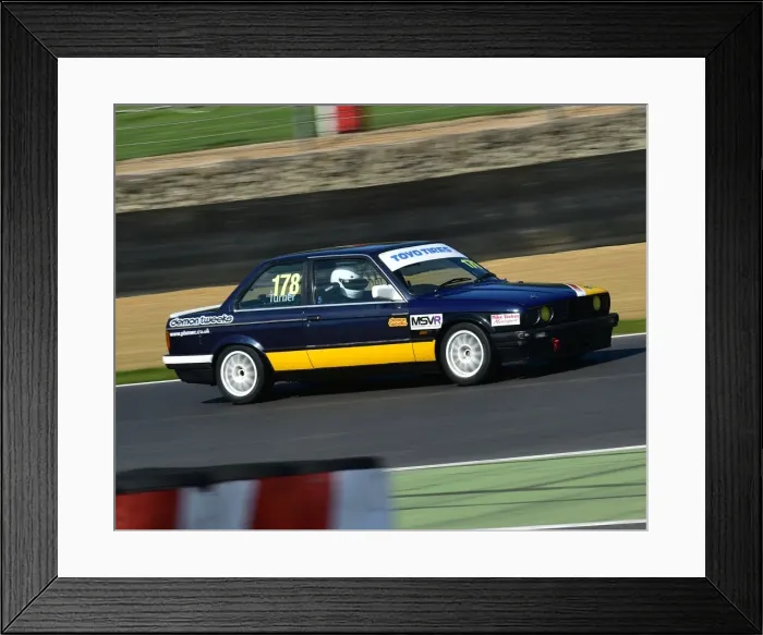 Framed Print : CM20 8450 Justin Turner, BMW E30 320i Framed Print : CM20 8450 Justin Turner, BMW E30 320i