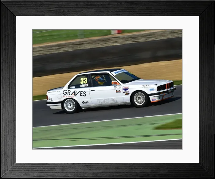 Framed Print : CM20 8409 David Graves, BMW 320i Framed Print : CM20 8409 David Graves, BMW 320i