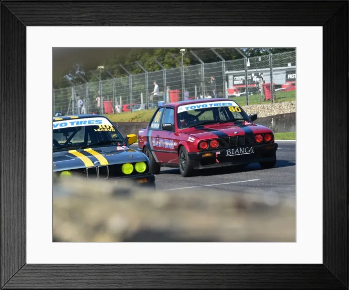 Framed Print : CM20 8385 Danny Wilkinson, BMW 320 Framed Print : CM20 8385 Danny Wilkinson, BMW 320