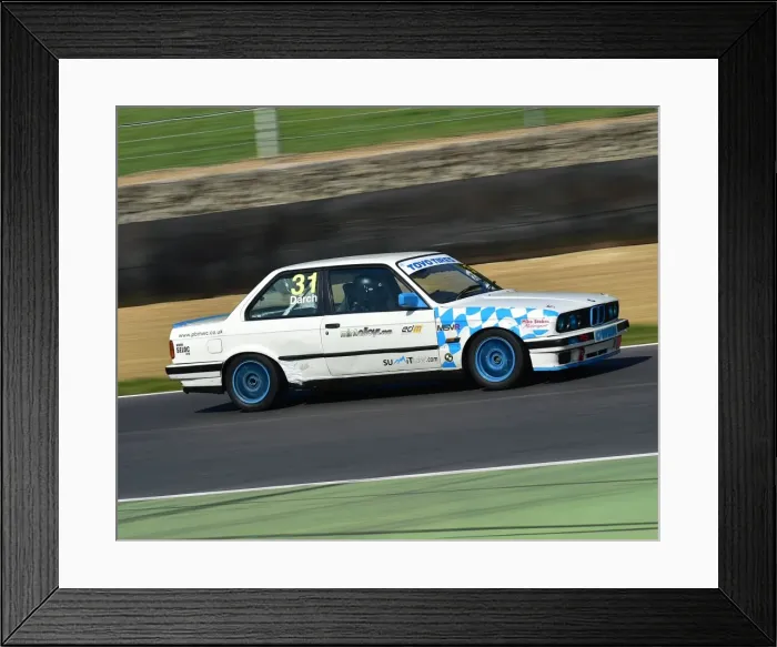 Framed Print : CM20 8402 Owen Darch, BMW 320i Framed Print : CM20 8402 Owen Darch, BMW 320i