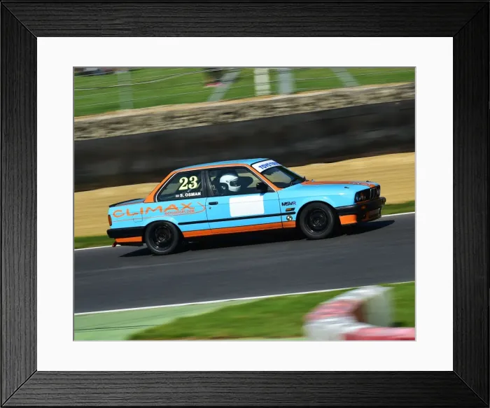 Framed Print : CM20 8445 Senna Osman, BMW 320i Framed Print : CM20 8445 Senna Osman, BMW 320i