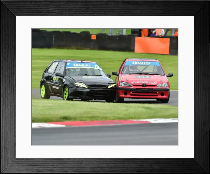 Framed Print : CM20 9325 Mikey Day, Citroen Saxo, Ryan Brimsted, Peugeot 106 Framed Print : CM20 9325 Mikey Day, Citroen Saxo, Ryan Brimsted, Peugeot 106
