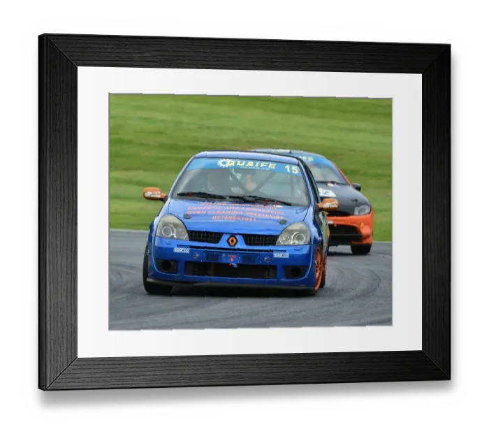 Framed Print : CM20 9272 Vince Wheeler, Renault Clio Framed Print : CM20 9272 Vince Wheeler, Renault Clio