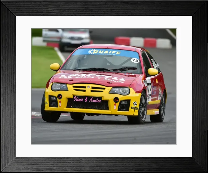 Framed Print : CM20 9322 Terry Searles, MG ZR190