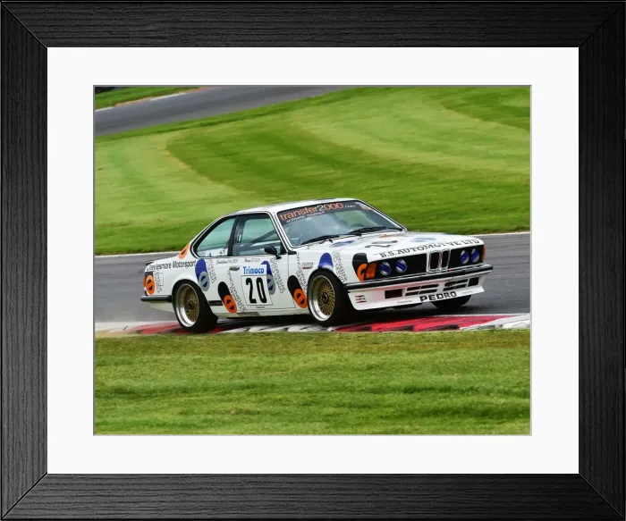 Framed Print : CM20 9619 Jody Halse, BMW 635 Group A Framed Print : CM20 9619 Jody Halse, BMW 635 Group A