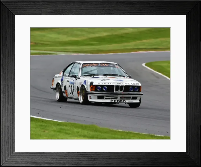 Framed Print : CM20 9625 Jody Halse, BMW 635 Group A Framed Print : CM20 9625 Jody Halse, BMW 635 Group A