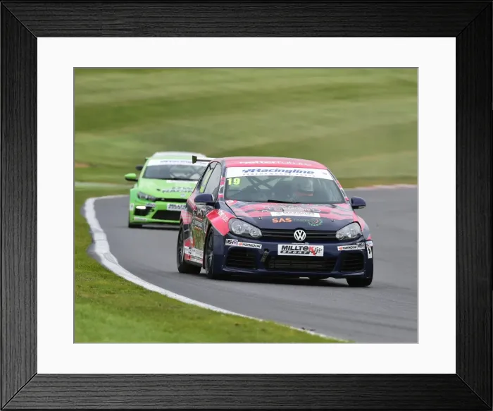 Framed Print : CM20 9682 Bobby Thompson, VW Golf Framed Print : CM20 9682 Bobby Thompson, VW Golf