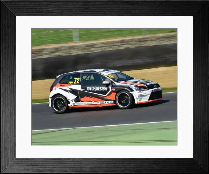 Framed Print : CM20 8537 Russell Joyce, VW Polo