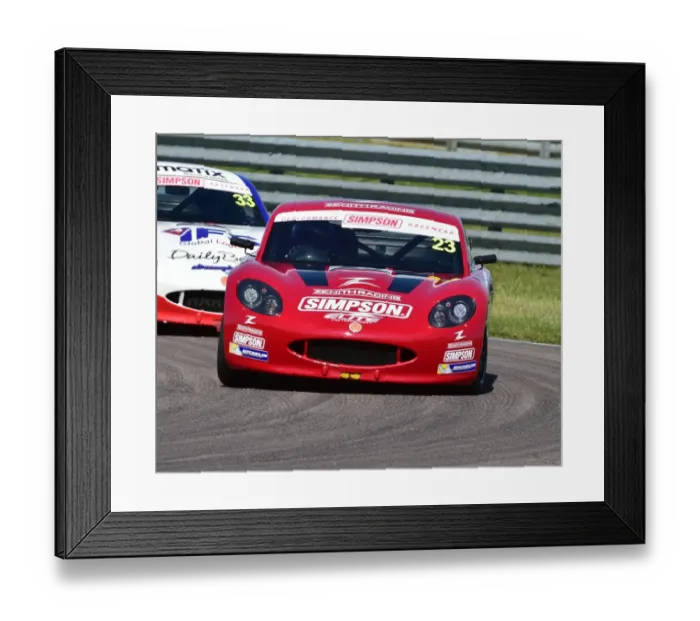 Framed Print : CM21 0705 Tom Gamble, Elite Motorsport Framed Print : CM21 0705 Tom Gamble, Elite Motorsport