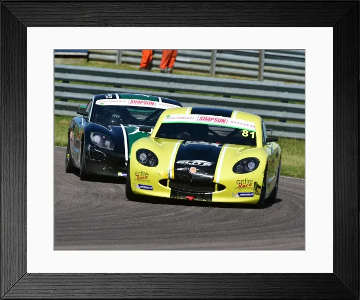 Framed Print : CM21 0716 Isa Deen, Elite Motorsport