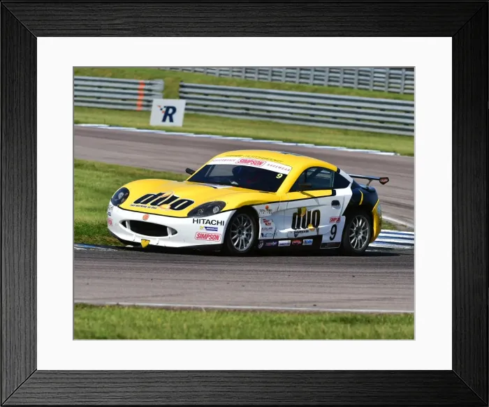 Framed Print : CM21 0726 Jordan Collard, HHC Motorsport Framed Print : CM21 0726 Jordan Collard, HHC Motorsport