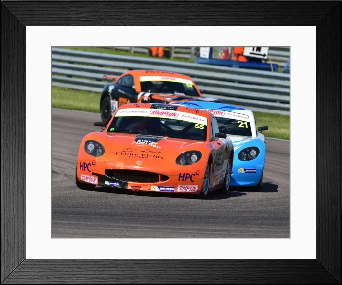 Framed Print : CM21 0742 Ruben Del Sarte, HHC Motorsport Framed Print : CM21 0742 Ruben Del Sarte, HHC Motorsport