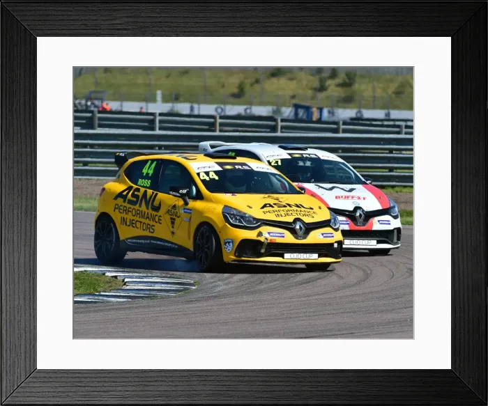 Framed Print : CM21 0240 James Ross, Bob Ross Racing