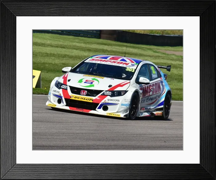 Framed Print : CM21 0168 Matt Simpson, Honda Civic Type R Framed Print : CM21 0168 Matt Simpson, Honda Civic Type R