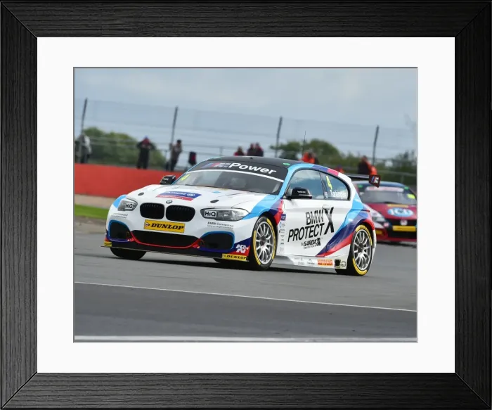Framed Print : CM21 3106 Colin Turkington, BMW 125i M Sport Framed Print : CM21 3106 Colin Turkington, BMW 125i M Sport