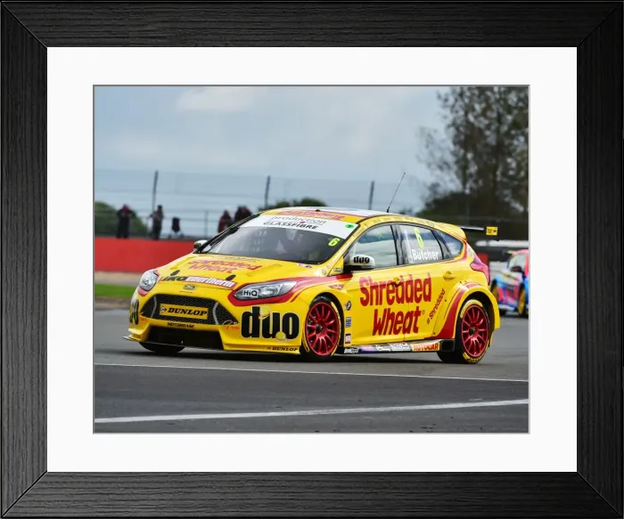 Framed Print : CM21 3112 Rory Butcher, Ford Focus Framed Print : CM21 3112 Rory Butcher, Ford Focus