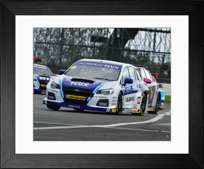 Framed Print : CM21 3214 Jason Plato, Subaru Levorg Framed Print : CM21 3214 Jason Plato, Subaru Levorg